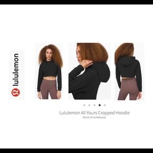 LA All Yours Cropped Hoodie Lululemon